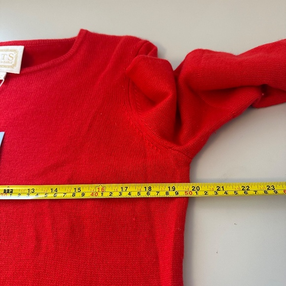 NWT Sail to Sable Red Bell Sleeve Sweater Dress | Size Large - Picture 7 of 9